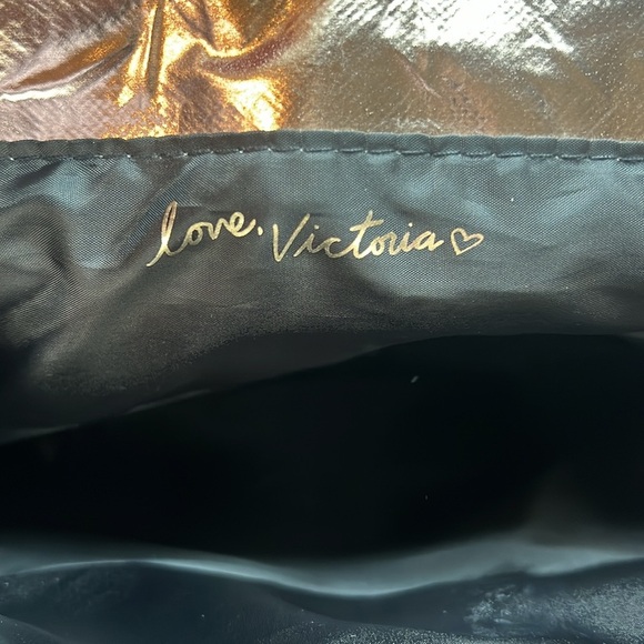 Victoria's Secret Gold Metallic Tote - Picture 7 of 7